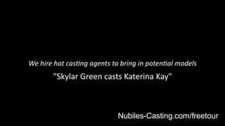 Nubiles Casting - Une belle blonde pour son premier casting Nubiles Casting - Une belle blonde pour son premier casting