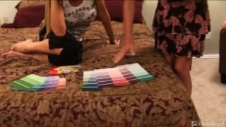 Stacee Morgan et une amie pour une scène à trois