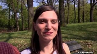 Une jeune amatrice allemande bien baisée