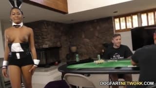 Scène bestiale pour faire jouir Jazzy Jamison !