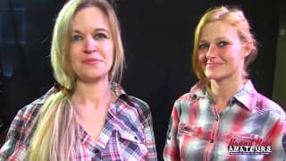 Fellation et anulingus avec deux blondes ! Fellation et anulingus avec deux blondes !