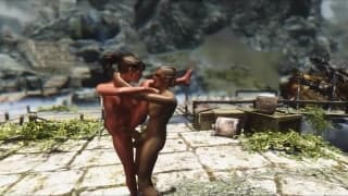 Elle se fait enculé par une trans orc