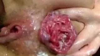 Madame, squirt et à une chatte extensible.