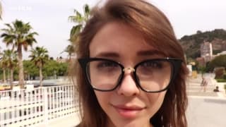 Un joli moment à Malaga avec Mila Azul Un joli moment à Malaga avec Mila Azul