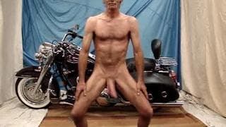 Devant sa bécame monsieur va se tripoter