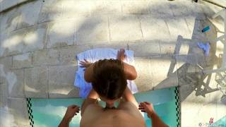 Prêt d'une piscine une chienne chevauche Jeune 18-21ans, Fellation, POV 1er Personne, Brune, Etudiante, Branlette Espagnole, Teen Porn, Full HD Porn