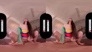 Réalité virtuelle, Une chinoise branle et suce Asiatique, Fellation, POV 1er Personne, Brune, Etudiante, Porno VR, Cosplay
