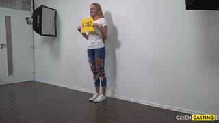 Blonde, POV 1er Personne, Casting Porno, Full HD Porn, Huile