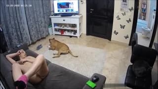 Finissant sa cigarette et il décide de la baiser