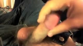 Simple branlette pour la détente du mec