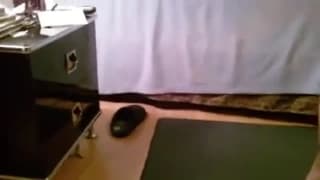 Grosse latina se met en place pour son mari