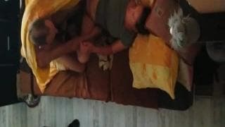 Webcam, Sans Capote, Gros Nichons Naturels, Femme Mûre, Ejaculation Interne