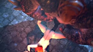 Gang bang avec homme-poisson pour Nami