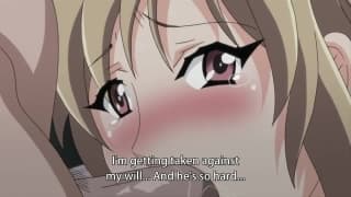 Hentai chaud où une blonde à gros lolo se fait démonter Blonde, Asiatique, Gros Seins, Hentai