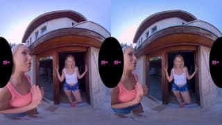 Superbe blonde baise en POV Virtuel et ses amies la rejoigne Superbe blonde baise en POV Virtuel et ses amies la rejoigne