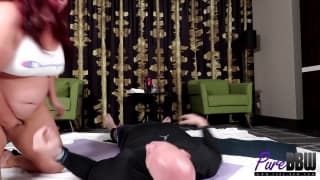 La sulfureuse Marcy Diamond dans un workout spécial