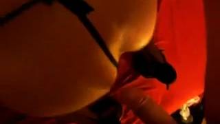 Lingerie noire et se faire baiser le cul