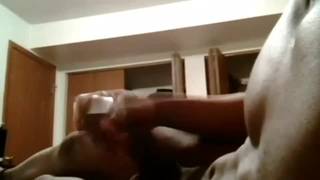 Krayz est excité avec sa bite dans sa main Branlette, Webcam Gay, Black