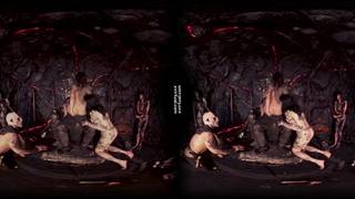 Réalité virtuelle de sexe diabolique dans la grotte Réalité virtuelle de sexe diabolique dans la grotte