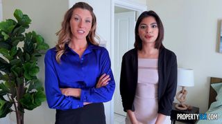 Addison Vodka apprend à la stagiaire Hazel Heart à sucer une bite