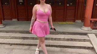 Pour son retour Miss Gamelin se fait baiser par deux mecs !